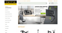 Desktop Screenshot of centralsuportes.com.br